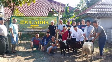 Idul Adha 1447 H: Kodim 0603/Lebak Bagikan Daging Kurban ke Warga Kurang Mampu dan Anak Yatim